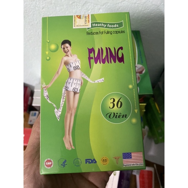 GIẢM CÂM PHỤC LINH SLIM CON CONG (36 viên)