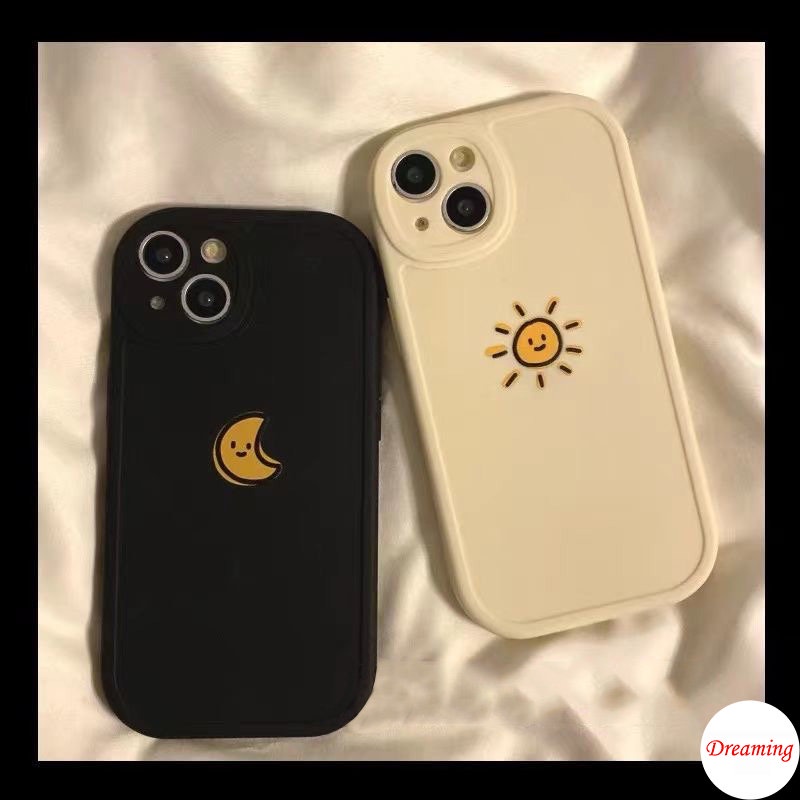 Ốp Lưng Điện Thoại cho Redmi Note 11 11S 10 10S 9S 9 8 7 10C 10A 9C 9A 9T X3 NFC GT M3 Pro 5G 4G Oval Big Eye Soft Phone Case Motif Cute Moon and Sun | BigBuy360 - bigbuy360.vn