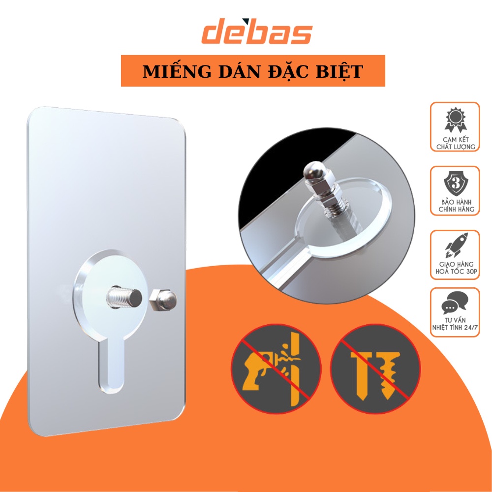 Miếng dán đặc biệt chống nước siêu dính chịu lực tốt không cần khoan đục lỗ cao cấp Debas