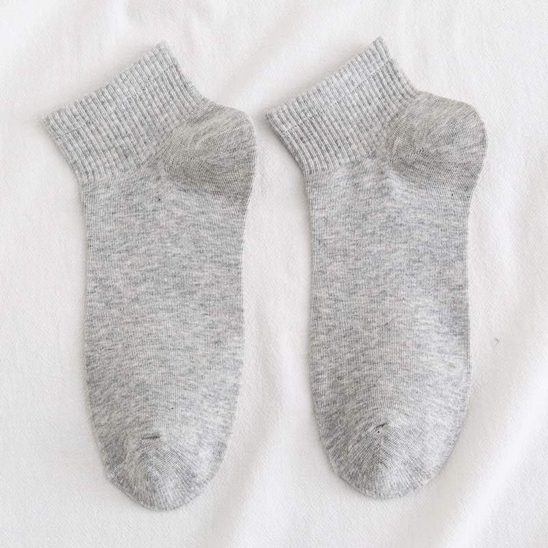 Đôi Vớ Cotton NgắN MàU Trơn ThờI Trang Cho Nữ