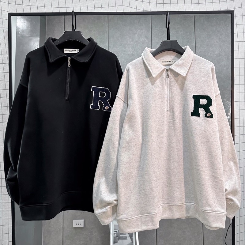 Áo Sweater RYN Chất Vải Nỉ Bông Form Rộng Unisex - Yowol.sg