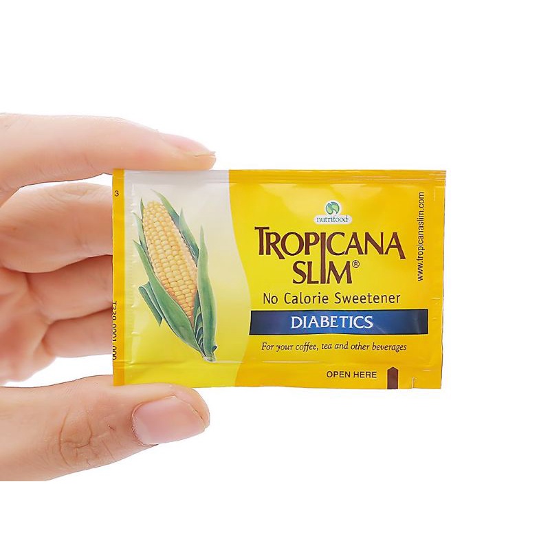 Tropicana Slim ( Diabetics): đường bắp ăn kiêng