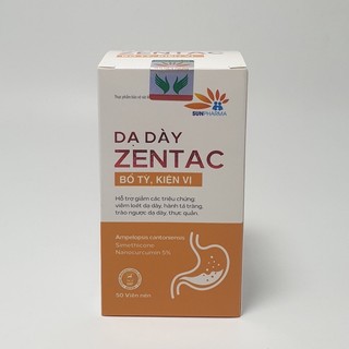 Dạ Dày Zentac bảo vệ dạ dày, làm lành vết loét dạ dày