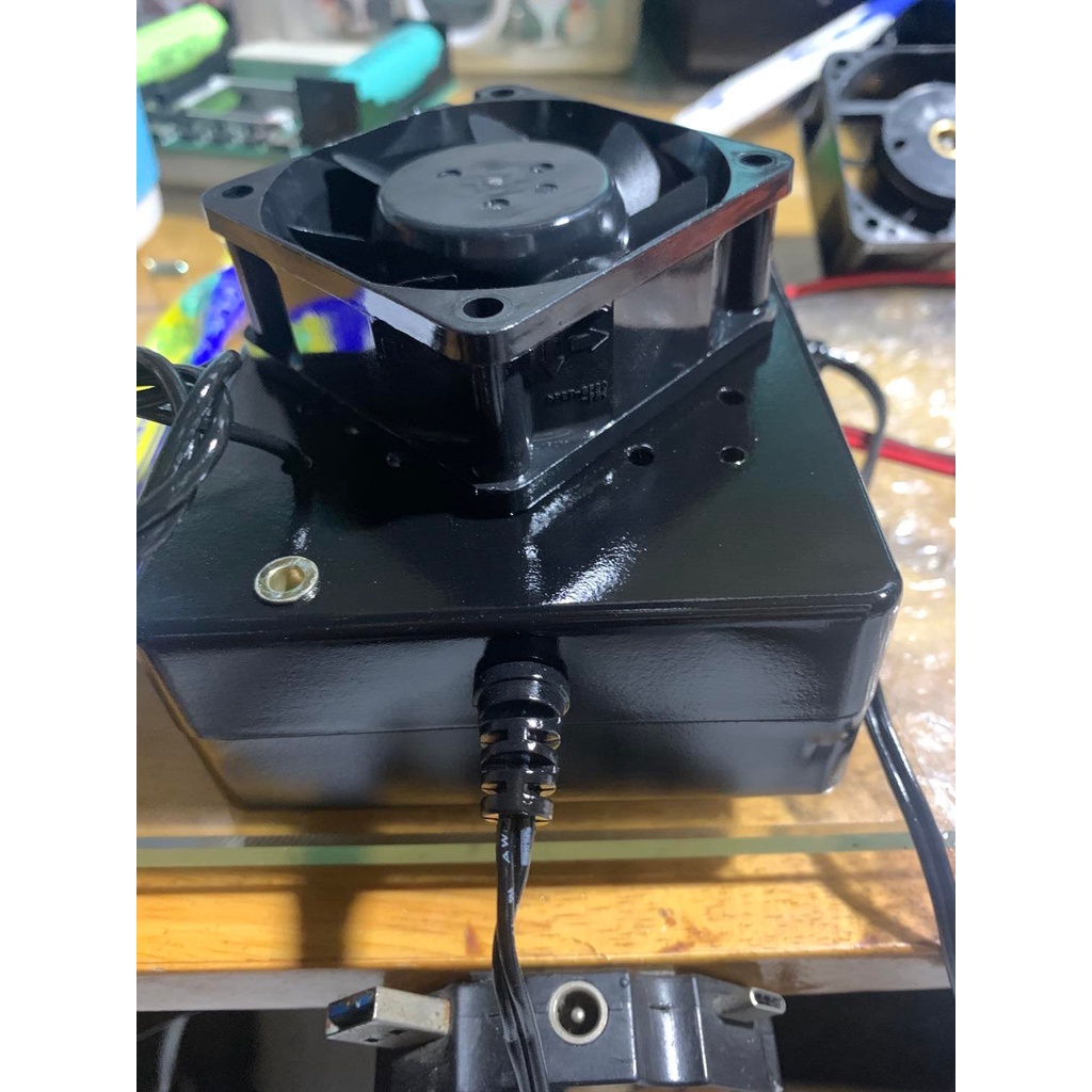 Nguồn 24V 9a 200W - 220W cao cấp, công suất chuẩn thực tế , quạt tản nhiệt tự động