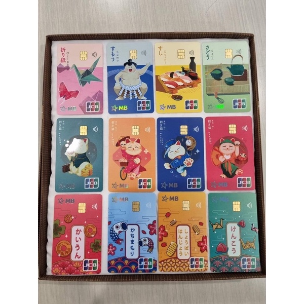 THẺ NGÂN HÀNG MB JCB PHONG CÁCH NHẬT BẢN