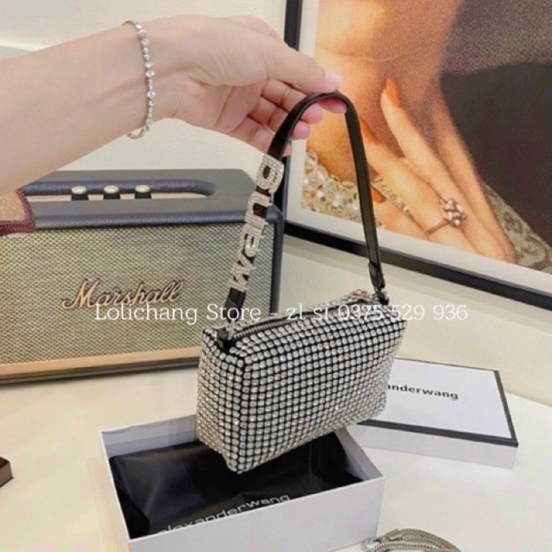 Túi kẹp nách đá W.a.n.g kèm dây đeo chéo siêu hot