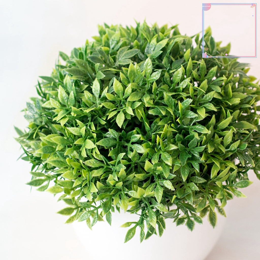 Dv1 Chùm Cây Xanh Nhân Tạo Bằng Nhựa Sống Động Cho Trang Trí Tiệc Cưới