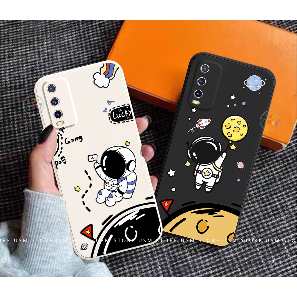 Ốp lưng Phi Hành Gia VIVO Y30 / Y30G / Y51 2020 / Y51A / Y31 2021 / Y51S / Y53S /Y51 / Y33 / IQOO U1X / IQOO U3X