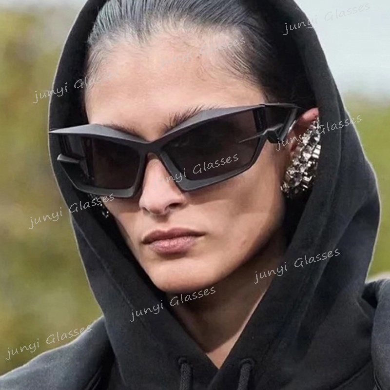 Kính Mát Y2K Phong Cách Steampunk Punk Hip Hop Thời Trang Cho Nữ