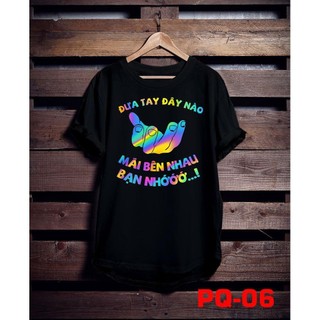 [SALE] Áo phông phản quang bảy màu Mãi bên nhau bạn nhe, áo thun nam nữ, quần khaki, quần nữ,  -