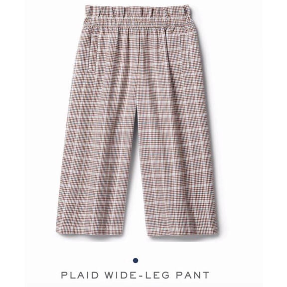 Quần ống rộng chất cotton Janie and Jack