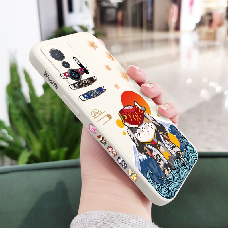 Ốp Điện Thoại Họa Tiết Mèo Dễ Thương Cho xiaomi mi 13t 12t 11t 10t pro lite mi 9t pro