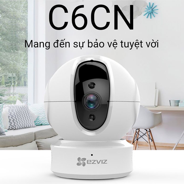 CAMERA EZVIZ C6CN 2K 4MP- Xoay 360 Độ - Đàm Thoại 2 Chiều-Phát hiện hình dáng người- TQT SMART
