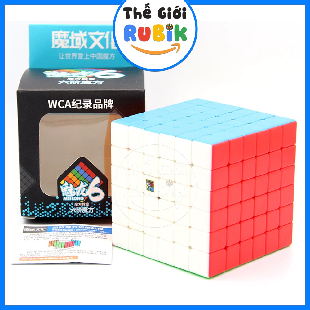 Rubik 6x6 MoYu MeiLong MFJS Rubic 6 Tầng 6x6x6 Đồ Chơi Thông Minh | Thế Giới Rubik