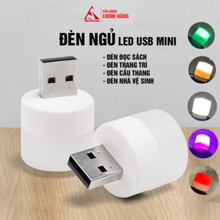 Đèn Ngủ LED USB Mini Nhỏ Gọn Minh House, Đọc Sách, Trang Trí, Nhà Tắm