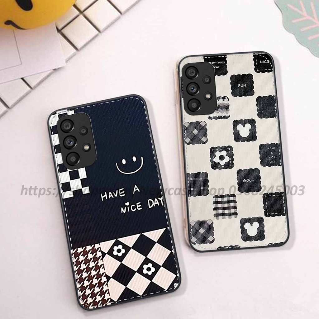 Ốp Samsung A13 / A23 / A33 / A53 / A73 in hình họa tiết thời trang Âu Mỹ