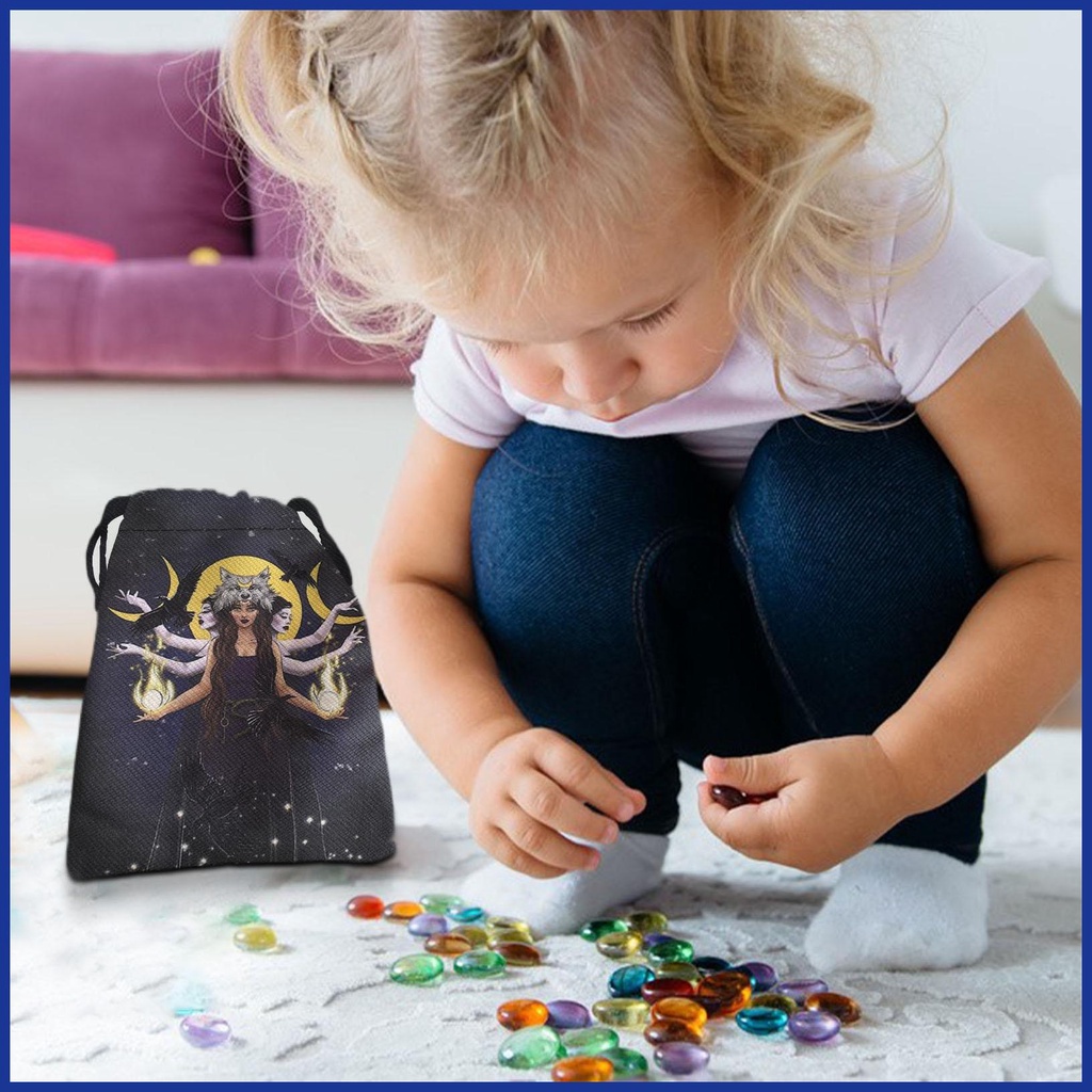 Túi Dây Rút Bảo Vệ Bài Tarot Đa Năng Tiện Dụng
