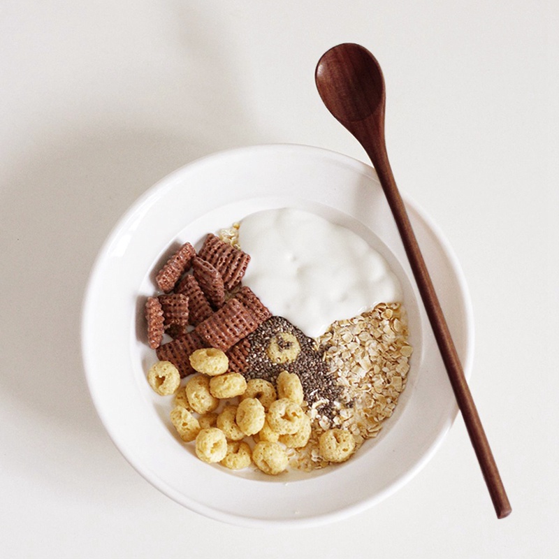 Muỗng Cà Phê Cán Dài Bằng Gỗ