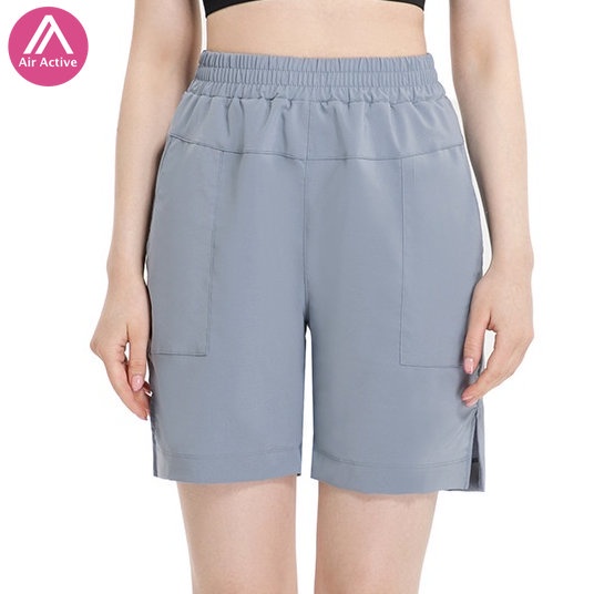 Quần short AIRACTIVE LEISURE DS169 YXH phong cách thể thao yoga lưng cao thoáng khí nhanh khô