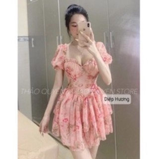pass đầm hoa nhí loại 1 (ảnh thật)