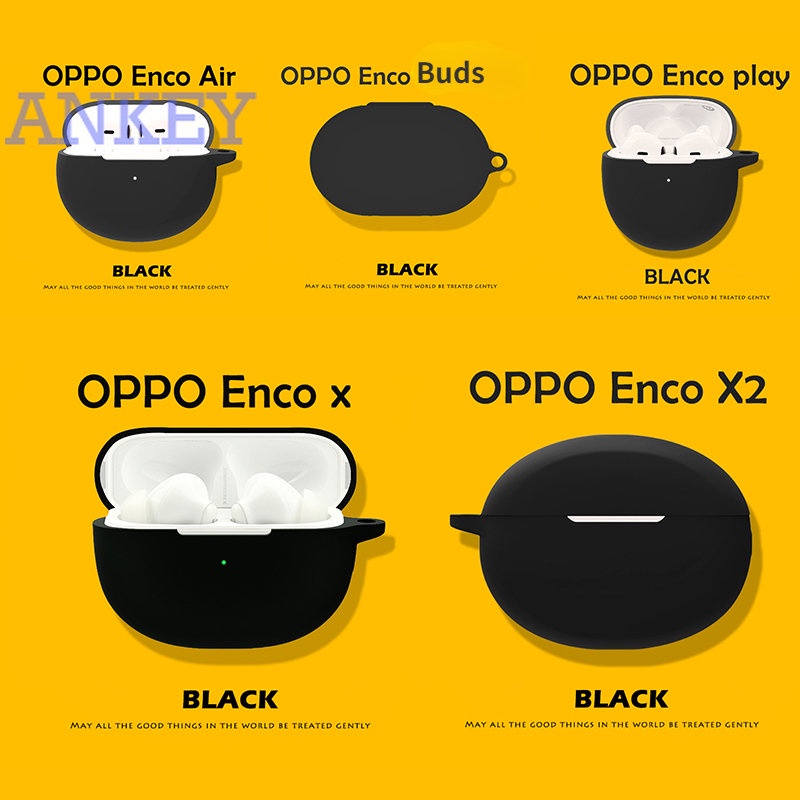 OPPO Enco X / Enco X2 / Free2 / Free 2i / Air / Air2 Vỏ Bảo Vệ Hộp Đựng Tai Nghe Mềm Cho EncoX EncoX2 Free2 Free2i Air Air 2