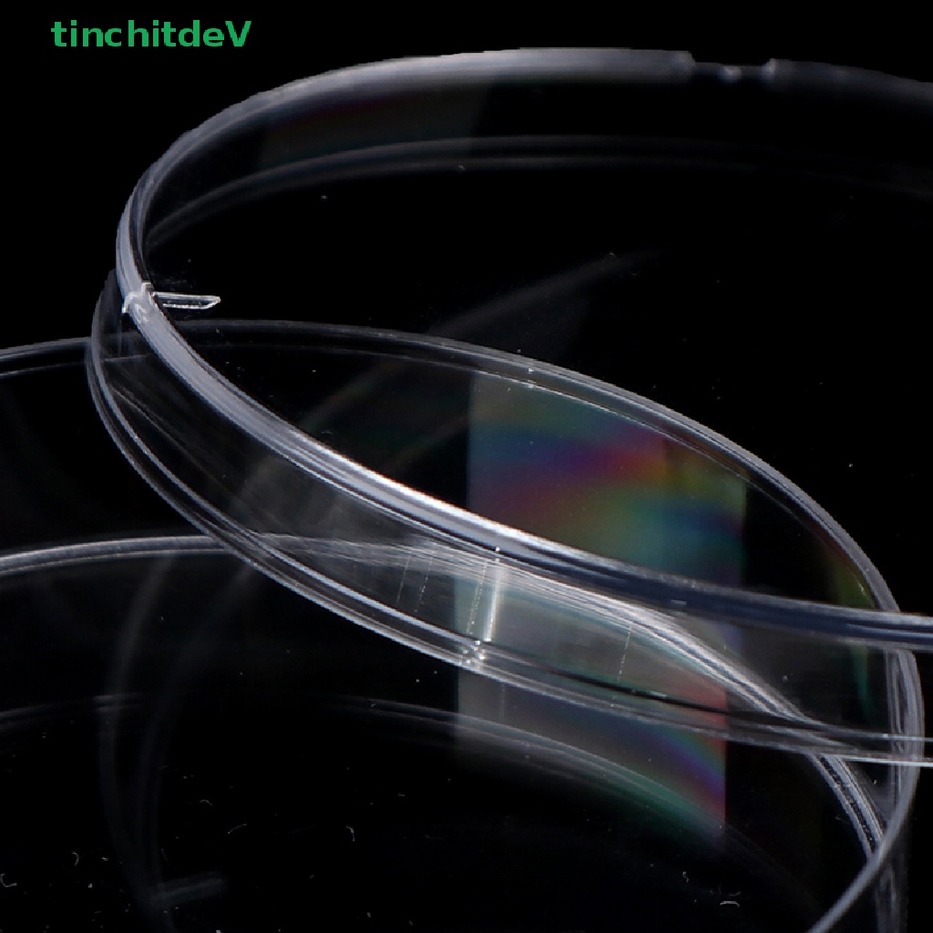 Set 10 Đĩa Polystyrene Petri Kháng Khuẩn Tiện Dụng Cho Phòng Thí Nghiệm