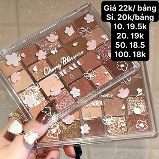 Bảng phấn mắt 20 ô dikalu hoa anh đào