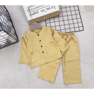Bán sỉ bộ lụa bà ba dài tay cho bé