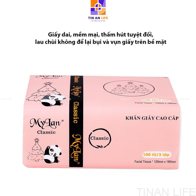 Khăn Giấy Rút Gấu Trúc Cao Cấp MyLan