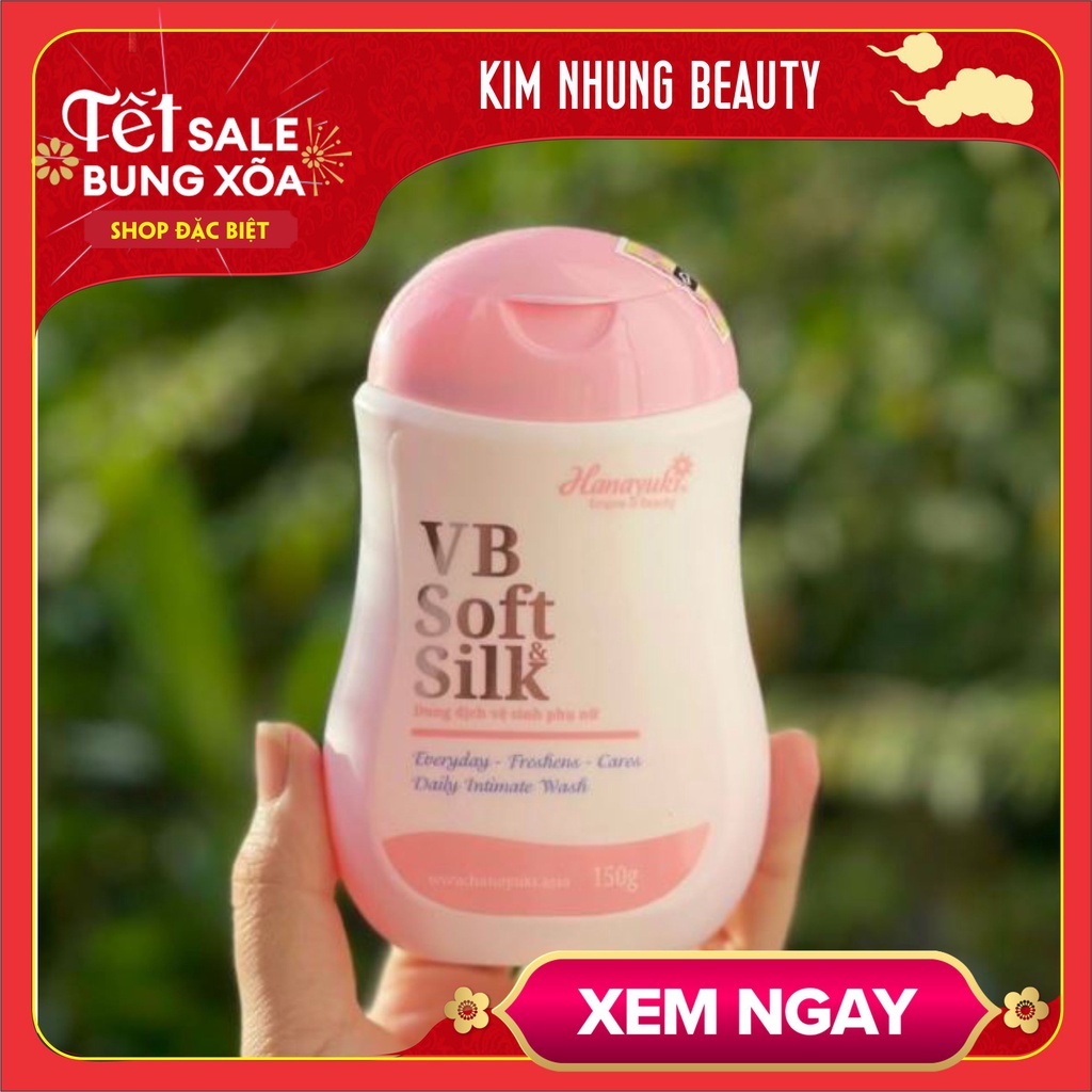 Dung dịch vệ sinh hana Hồng xịn (thơm đặc,bọt nhiều)