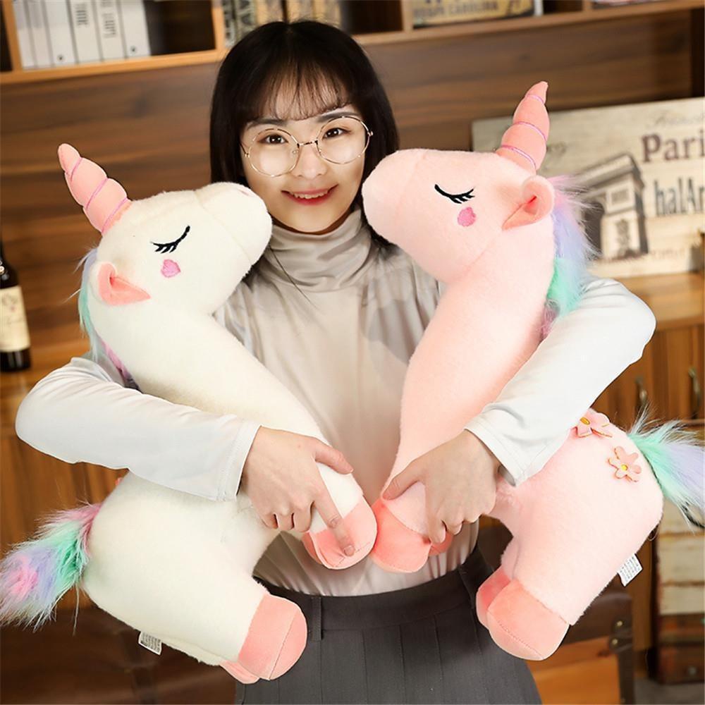 Thú Nhồi Bông Hình Kỳ Lân Mềm Mại Trang Trí Phòng Cho Bé