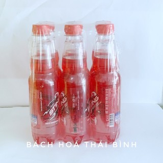 Combo lốc 6 chai Sting Đỏ chai 330ml