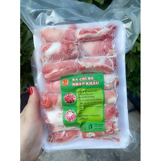 0,5kg bò cuộn nạc nhập khẩu