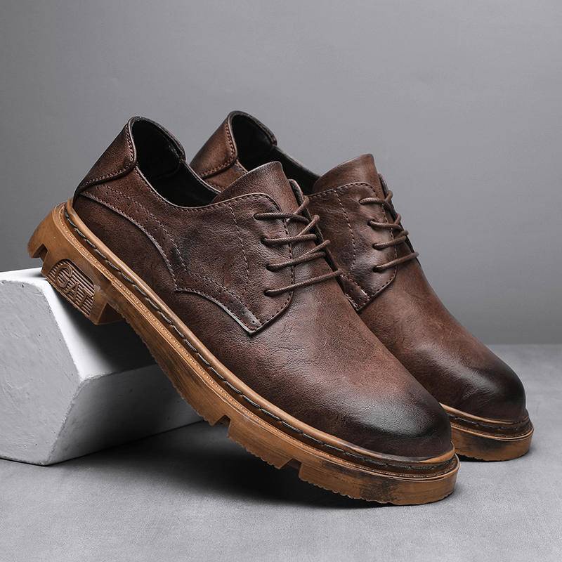 Size Lớn 39-46 giày chính hãng giày tây nam giày tây nam giày da nam công sở giày tây Da bò giày nam giày dép nam