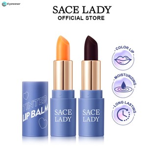 Son dưỡng môi màu sace lady son môi thay đổi nhiệt độ dưỡng ẩm môi siêu bền trang điểm mắt