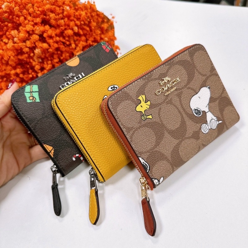 📛RẺ VÔ ĐỊCH📛VÍ COA*CH SNOOPY PEA NỮ SIÊU XINH