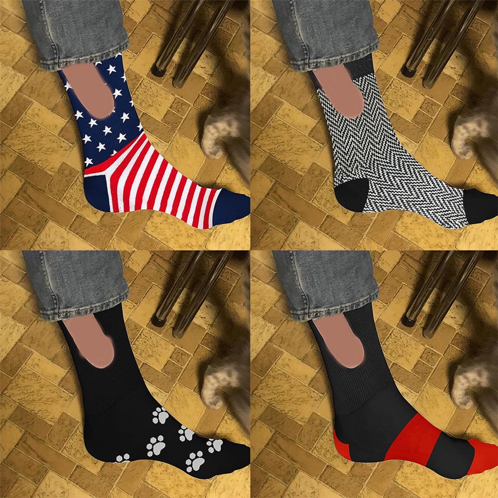 Fun Ding Ding Vớ Cotton Spoof Ding Ding Ding Vớ ruiyan