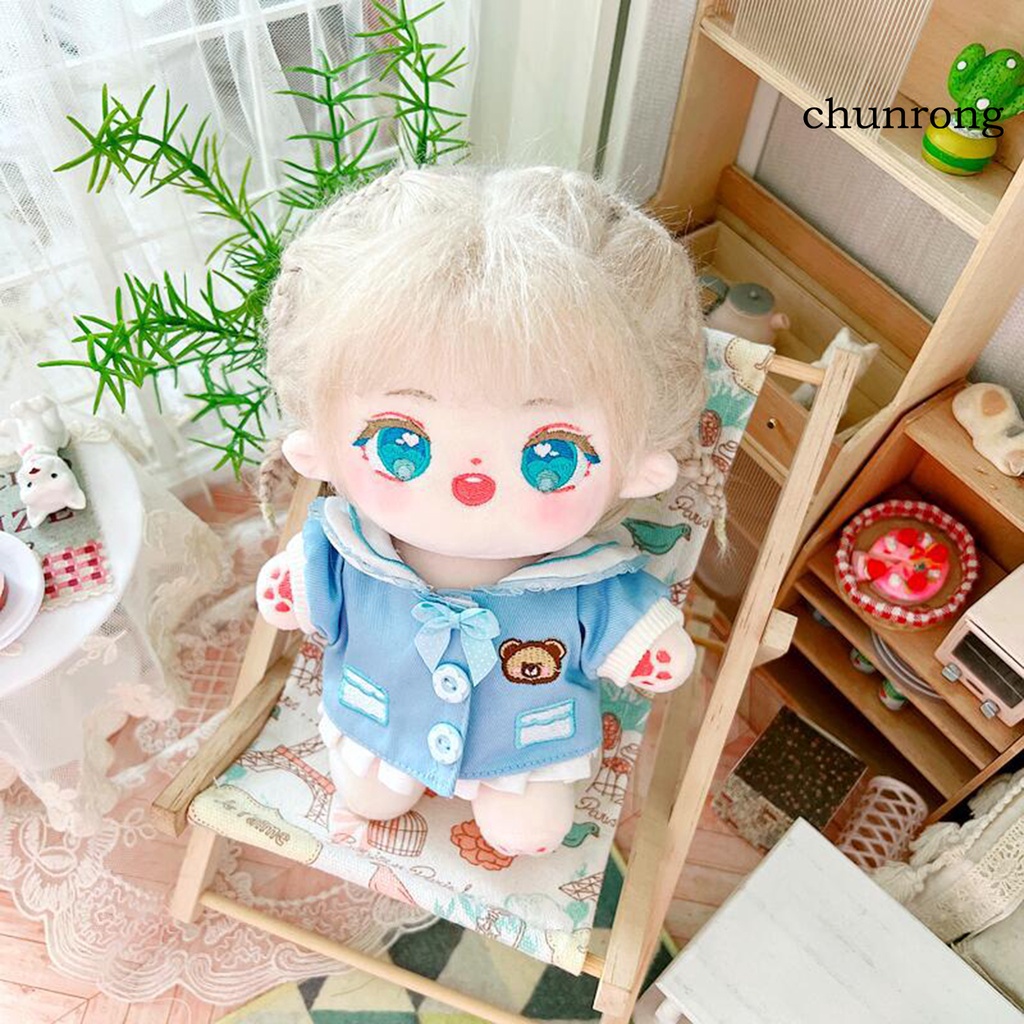 Búp Bê Vải Cotton PP Mềm Mại Dễ Thương 20cm