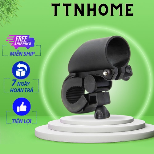 Giá gắn đèn pin xe đạp hình nòng súng