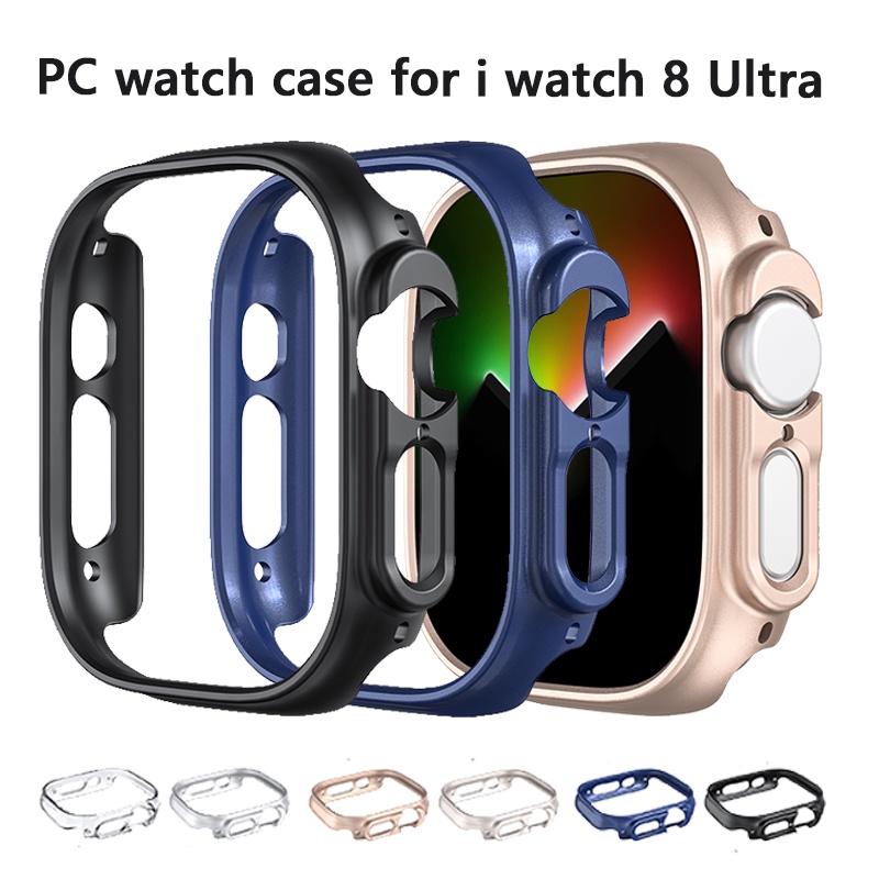 Khung Bảo Vệ Màn Hình Cho Apple Watch series Ultra 8 7 i Watch 45mm 41mm 49mm