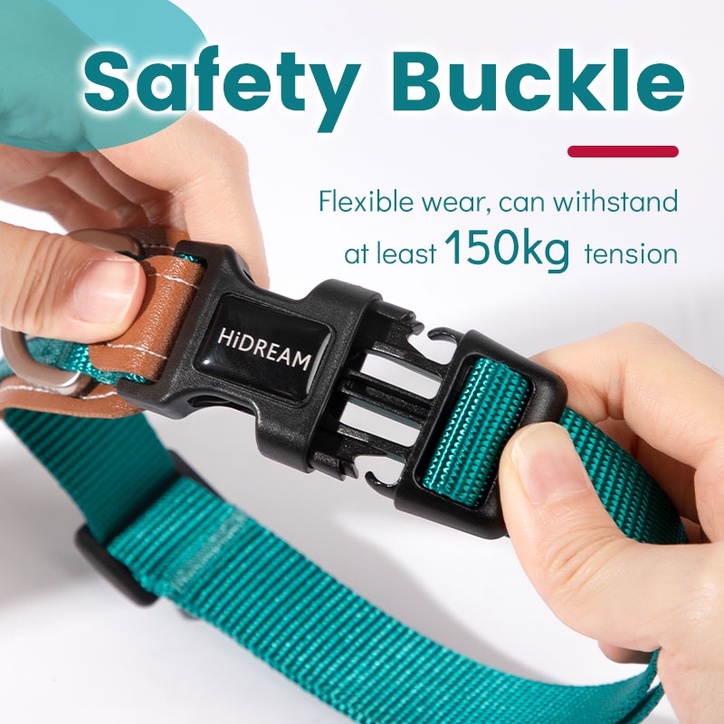 HamshMoc Vòng Cổ Mềm Mại Có Khóa An Toàn Tháo Gỡ Nhanh Cho Thú Cưng Cỡ Nhỏ / Vừa / Lớn