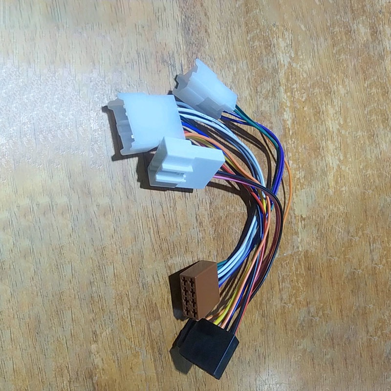 Dây Cáp Âm Thanh ISO 20 Pin Chuyên Dụng Cho Xe Hơi TOYOTA / PERODUA