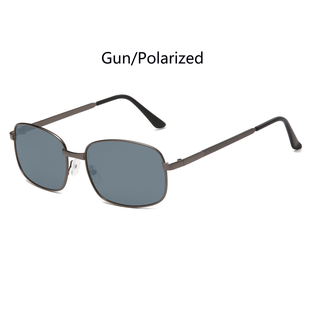Kính Mát Phân Cực Mặt Vuông Chống Nắng Phân Cực Dành Cho Nam Lái Xe Câu Cá Ngoài Trời