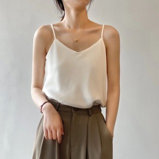 Áo hai dây nữ, áo ba lỗ hai lớp voan lụa Sugar.Rain 0021