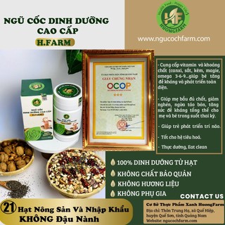 (Đạt chuẩn OCOP) Ngũ cốc dinh dưỡng cao cấp 21 hạt HuongFarm_không đậu nành