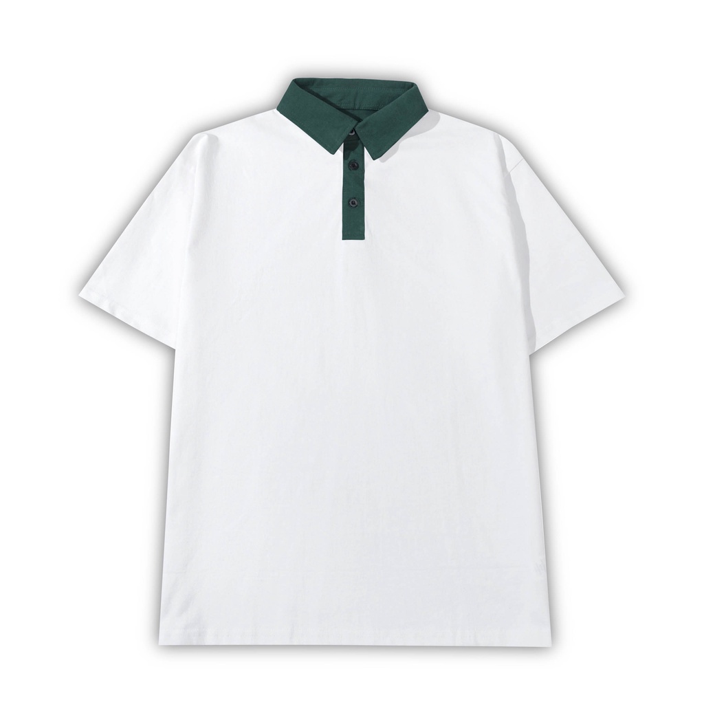 Áo POLO TRƠN PHỐI CỔ HOGOTO - shop Hogotoclub , nam nữ unisex 100% cotton cao cấp