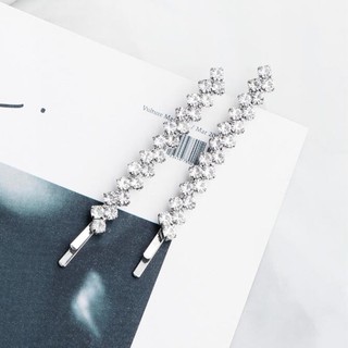 Set 2 Kẹp Tóc Đính Đá Thời Trang Hàn Quốc