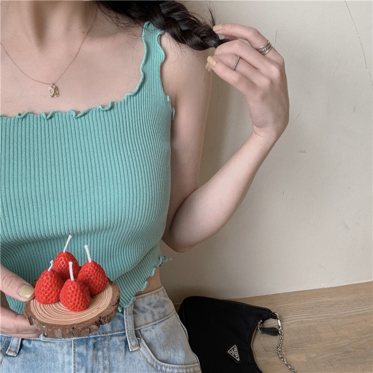 ZHELIHANGFEI Áo Dệt Kim Sát Nách Hở Eo Quyến Rũ Thời Trang Cho Nữ