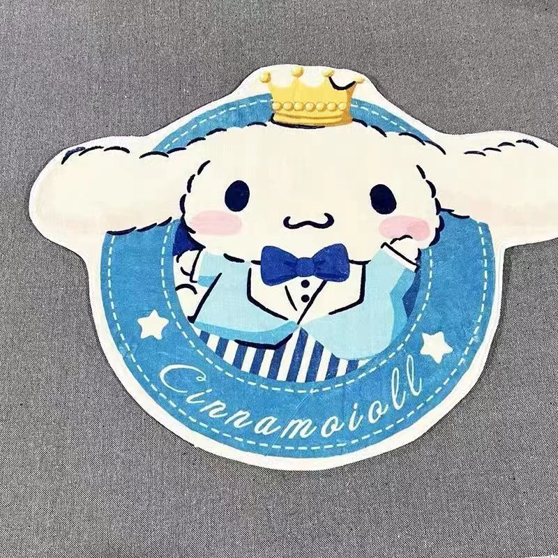 Thảm Lót Sàn Phòng Ngủ Hình Chú Chó Cinnamon Hoạt Hình Đáng Yêu Đặc Biệt