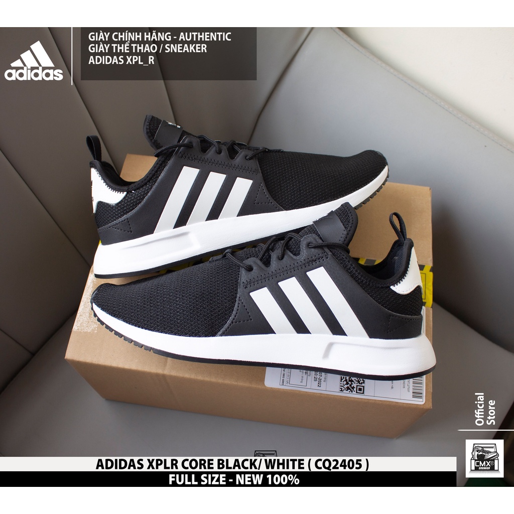 😘  Giày 𝘼𝒅𝙞𝒅𝙖𝒔 XPLR Black/White/Red  - REAL AUTHENTIC 100%
